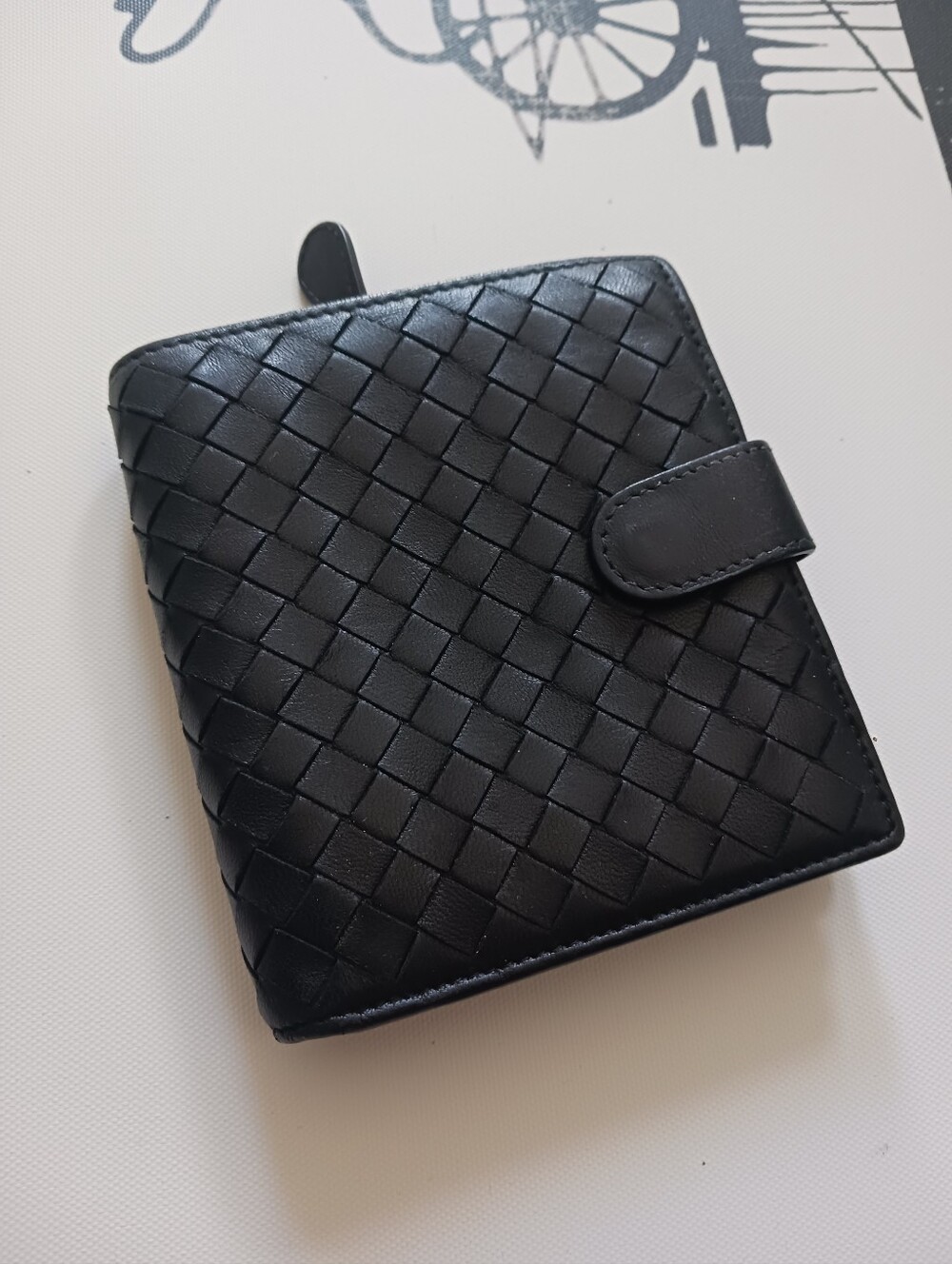 Bottega Veneta Woven Biffold Wallet